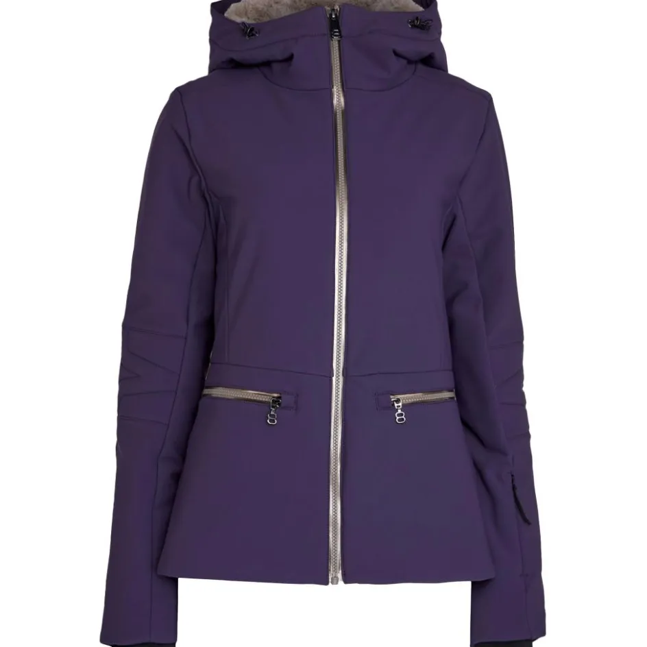 8848 Altitude Ski Jassen|Wintersport* Vienna softshell winterjas dames cosmos plum