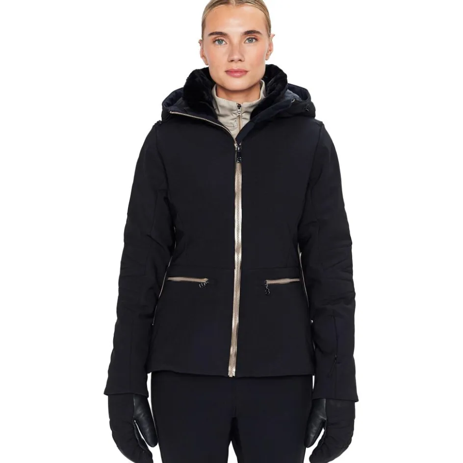 8848 Altitude Ski Jassen|Wintersport* Vienna softshell winterjas dames black