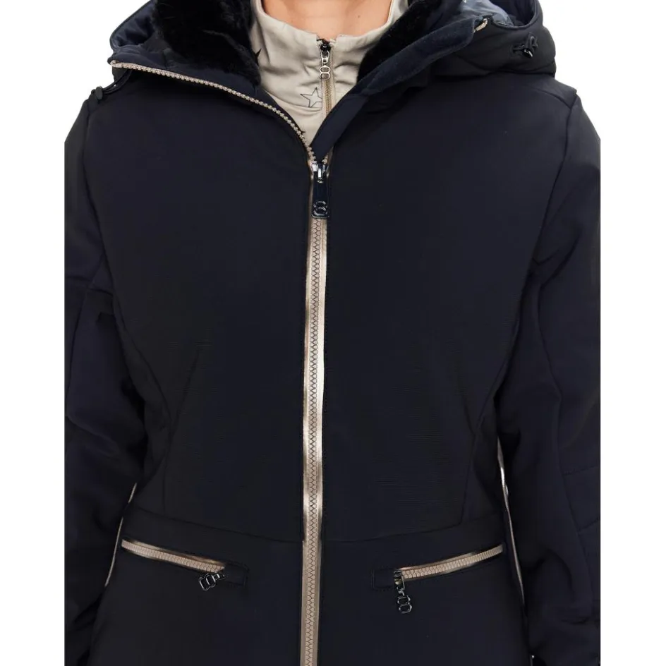 8848 Altitude Ski Jassen|Wintersport* Vienna softshell winterjas dames black