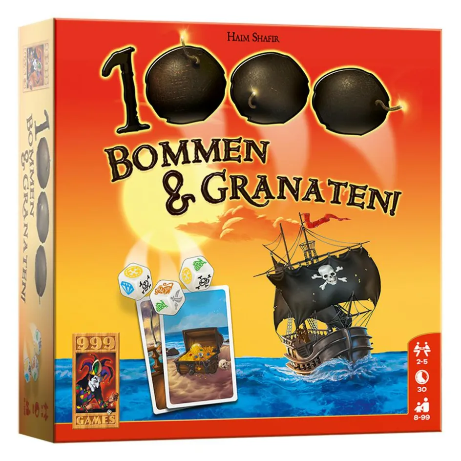 999 Games Buitenspelen & Spelletjes* 1000 Bommen & Granaten! dobbelspel