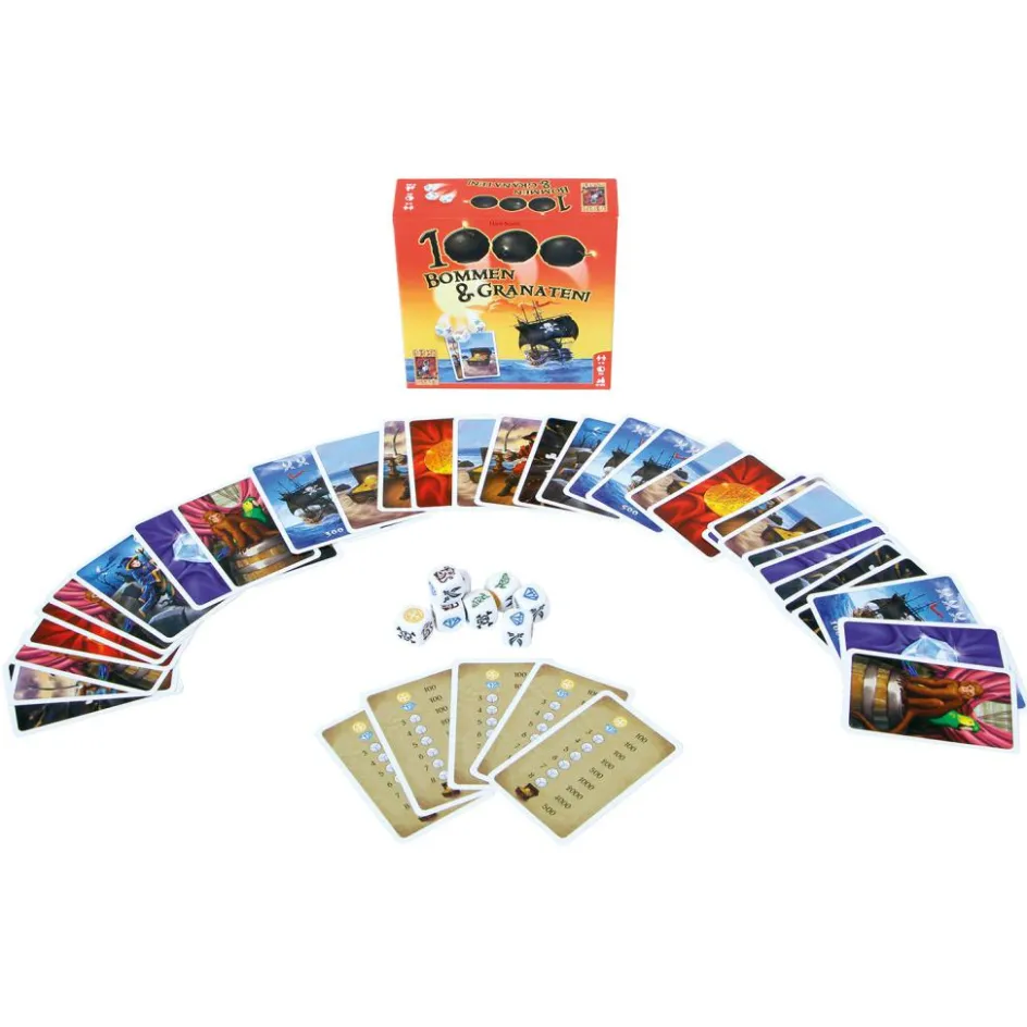 999 Games Buitenspelen & Spelletjes* 1000 Bommen & Granaten! dobbelspel