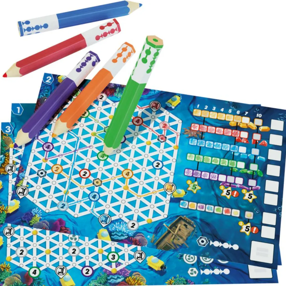 999 Games Buitenspelen & Spelletjes* Pick a Pen Riffen dobbelspel