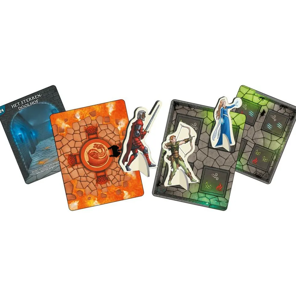 999 Games Buitenspelen & Spelletjes* Pocket Escape Room: Dungeon kaartspel