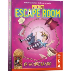 999 Games Buitenspelen & Spelletjes* Pocket Escape Room: in Wonderland