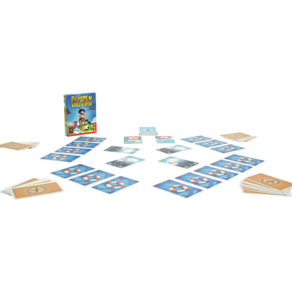999 Games Buitenspelen & Spelletjes* Pompen of Verzuipen kaartspel
