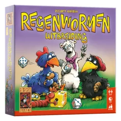 999 Games Buitenspelen & Spelletjes* Regenwormen uitbreiding dobbelspel