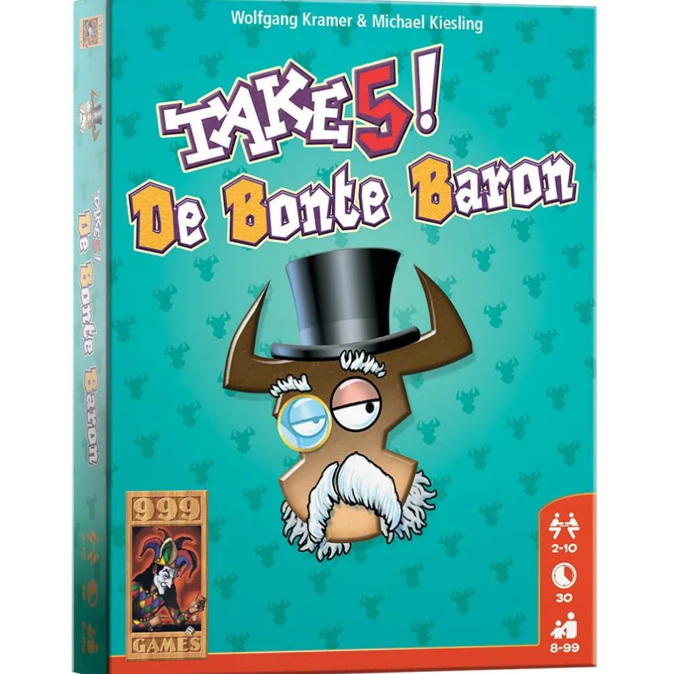 999 Games Buitenspelen & Spelletjes* Take 5! - De Bonte Baron kaartspel