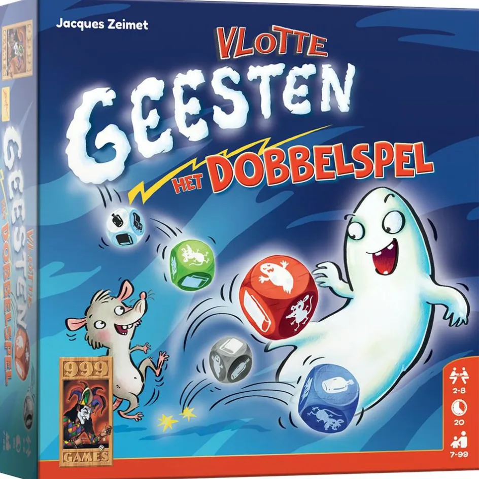 999 Games Buitenspelen & Spelletjes* Vlotte Geesten dobbelspel