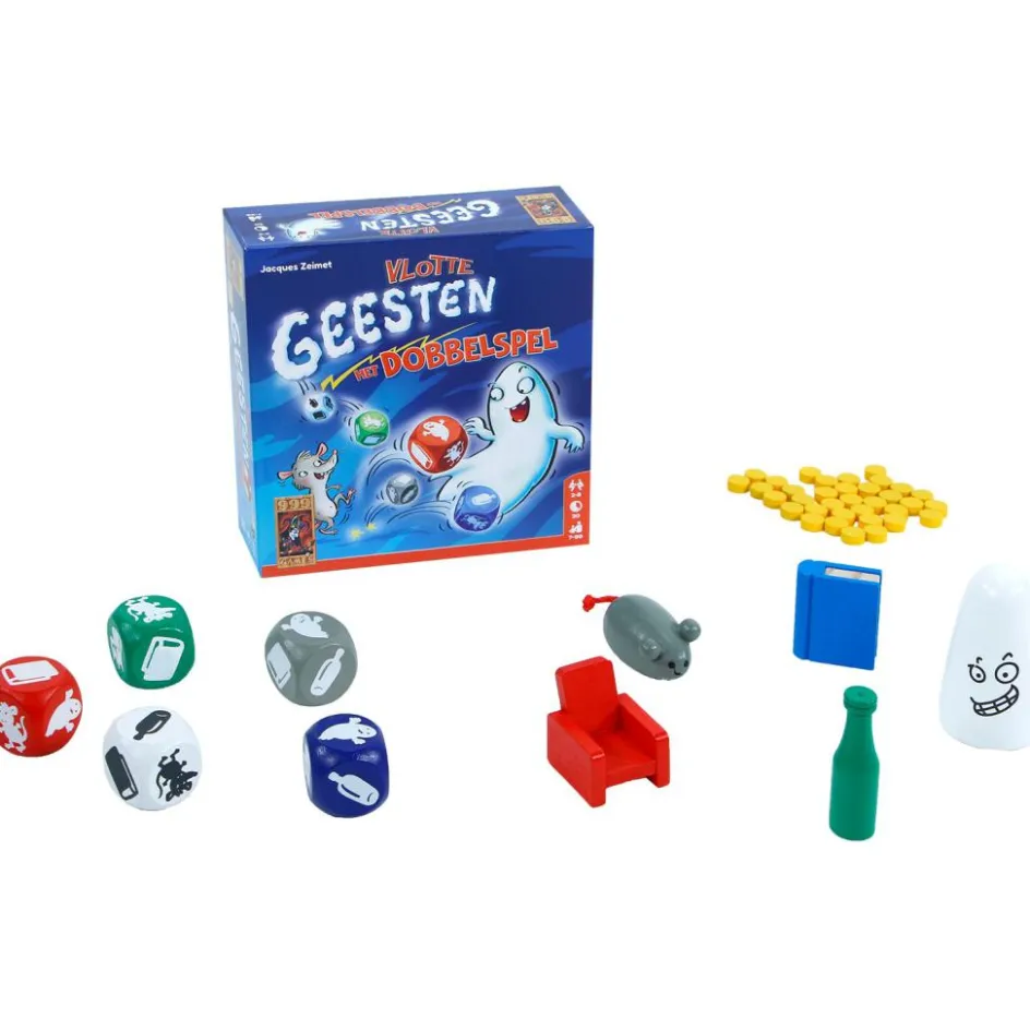 999 Games Buitenspelen & Spelletjes* Vlotte Geesten dobbelspel