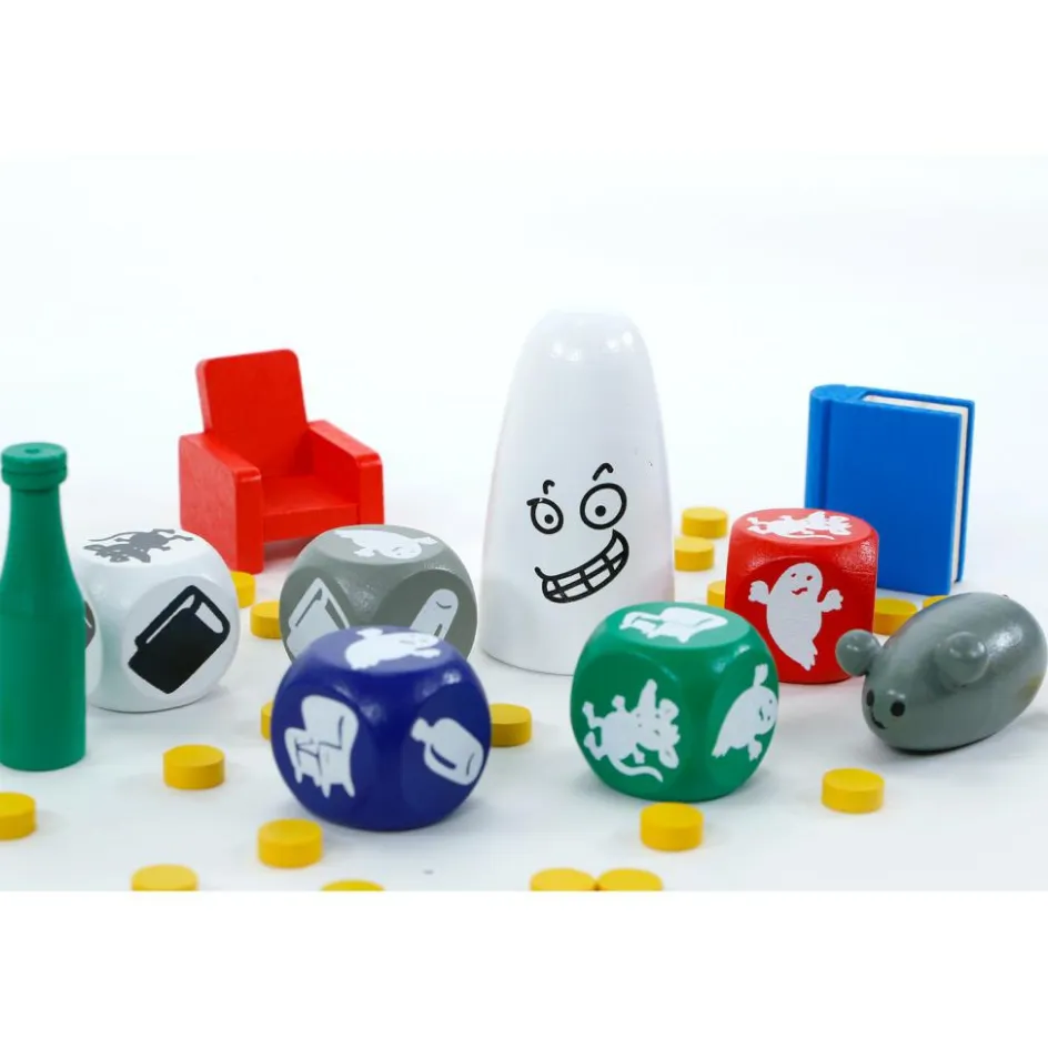 999 Games Buitenspelen & Spelletjes* Vlotte Geesten dobbelspel