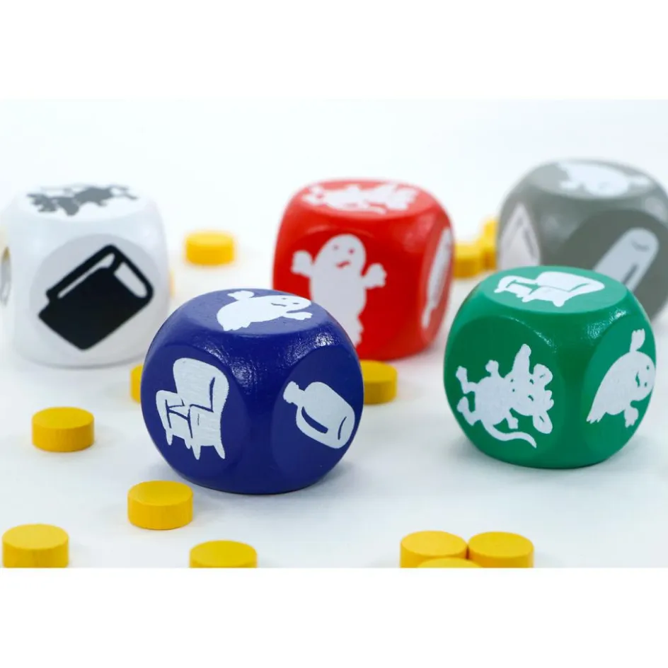 999 Games Buitenspelen & Spelletjes* Vlotte Geesten dobbelspel