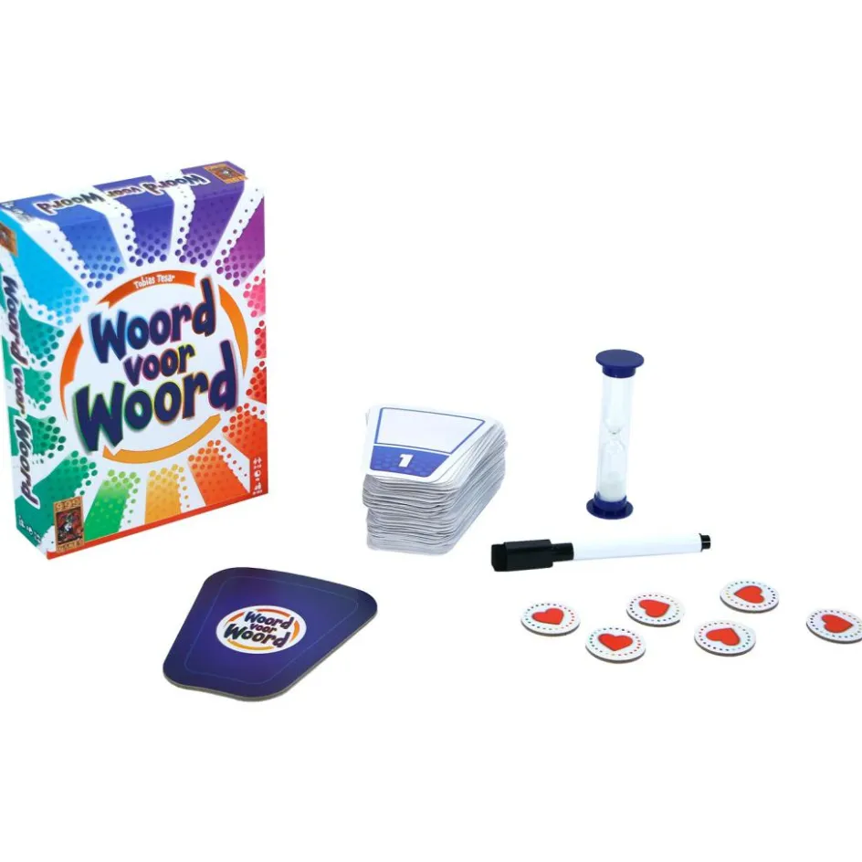 999 Games Buitenspelen & Spelletjes* Woord voor Woord kaartspel