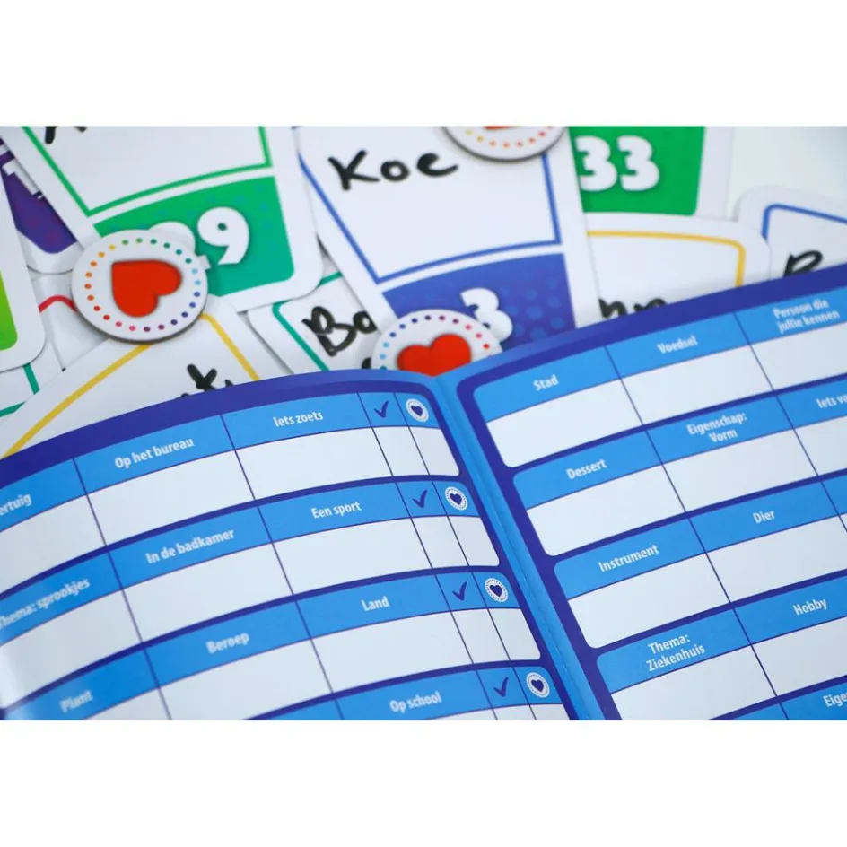 999 Games Buitenspelen & Spelletjes* Woord voor Woord kaartspel