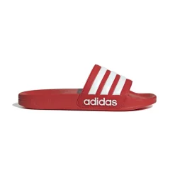 adidas Slippers|Badslippers*Adilette Shower slippers vivid red cloud white