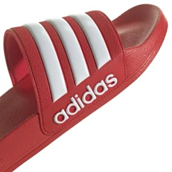 adidas Slippers|Badslippers*Adilette Shower slippers vivid red cloud white