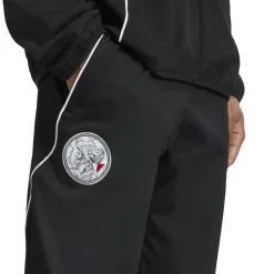 adidas Voetbalkleding*Ajax Tiro 25 Pre-match trainingsbroek heren black  white bold red