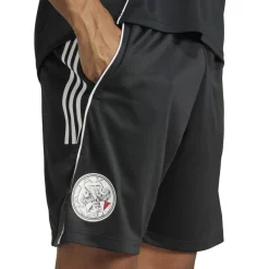 adidas Voetbalkleding*Ajax Tiro 25 voetbalbroekje heren black white bold red