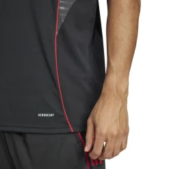 adidas Voetbalkleding*Ajax Tiro 25 voetbalshirt heren black white bold red