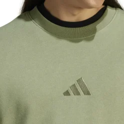adidas Truien & Vesten*ALL SZN French Terry Crew sweater heren tent green