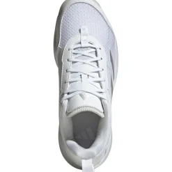 adidas Tennisschoenen*Avaflash tennisschoenen dames cloud white cloud white silver metallic