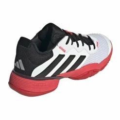 adidas Tennisschoenen*Barricade tennisschoenen junior cloud white core black lucid red