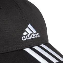 adidas Tenniskleding*Baseball 3-Stripes Twill tennispet black - L