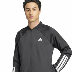 adidas Tenniskleding*Club 3-stripes knitted trainingsjack heren black