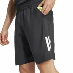 adidas Tenniskleding*Club 3-stripes tennisshort heren black