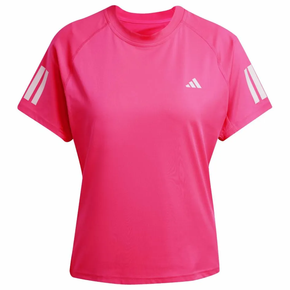 adidas Tenniskleding*Club 3-stripes tennisshirt dames lucid pink
