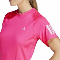 adidas Tenniskleding*Club 3-stripes tennisshirt dames lucid pink
