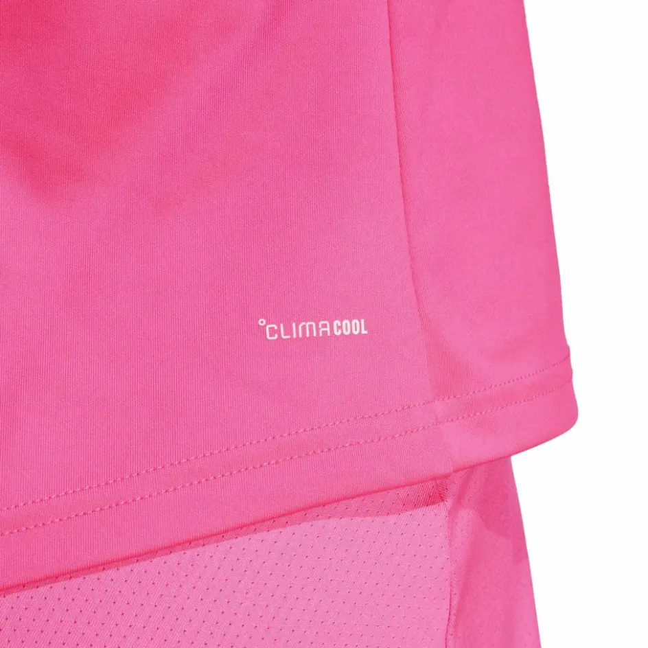 adidas Tenniskleding*Club 3-stripes tennisshirt dames lucid pink