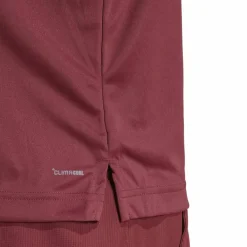 adidas Tenniskleding*Club 3-stripes tennisshirt heren shadow red