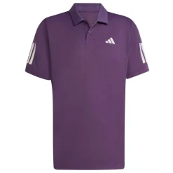 adidas Tenniskleding*Club 3-Stripes tennispolo heren aurora plum