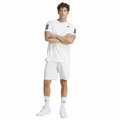 adidas Tenniskleding*Club 3-stripes tennisshort heren white