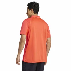 adidas Tenniskleding*Club tennispolo heren semi lucid red