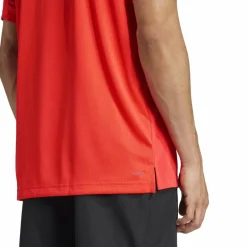 adidas Tenniskleding*Club tennispolo heren semi lucid red