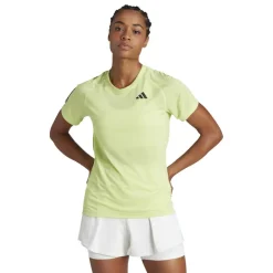 adidas Tenniskleding*Club tennisshirt dames pulse lime