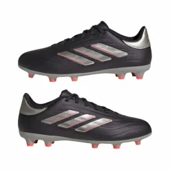 adidas Voetbalschoenen*Copa Pure 2 League FG voetbalschoenen junior aurora black platinum metallic turbo