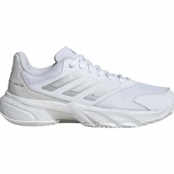 adidas Tennisschoenen*Courtjam Control 3 Clay tennisschoenen dames cloud white silver metallic grey one
