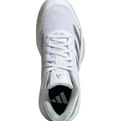 adidas Padelschoenen*Courtquick padelschoenen dames cloud white silver metallic lucid lemon
