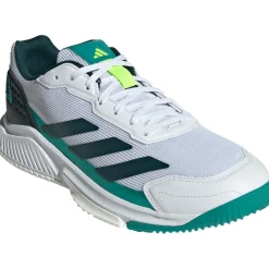 adidas Padelschoenen*Courtquick padelschoenen heren cloud white cloud white aurora ivy