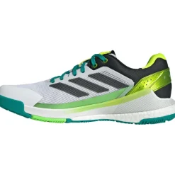adidas Padelschoenen*Crazyquick Boost padelschoenen heren cloud white core black lime burst