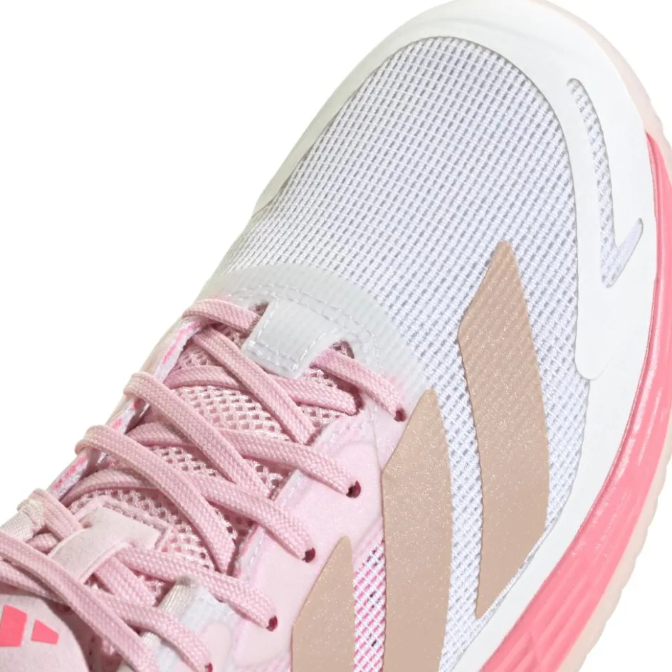 adidas Padelschoenen*Defiant Speed 2 padelschoenen dames white pink