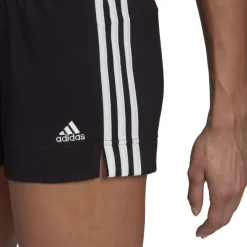 adidas Sportbroek*Essential Slim 3-Stripes short dames black white
