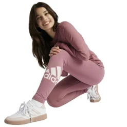 adidas Broeken*Essentials Big Logo legging junior preloved  crimson sandy pink