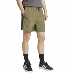 adidas Broeken*Essentials 3-stripes Chelsea short heren olive strata black
