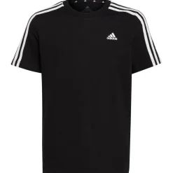 adidas Shirts, Polo's & Blouses*Essentials 3-Stripes shirt junior black white