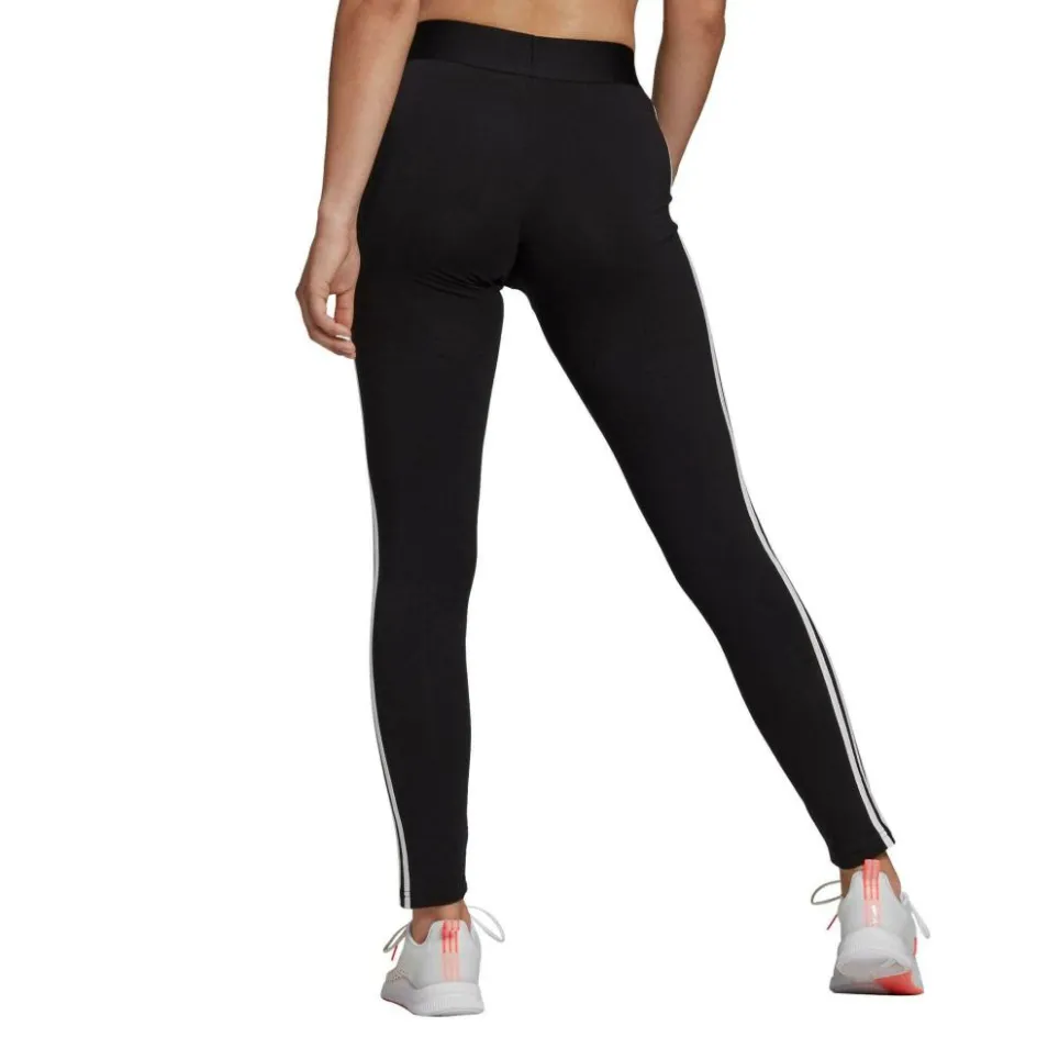 adidas Sportbroek*Essentials 3-Stripes sportlegging dames black white