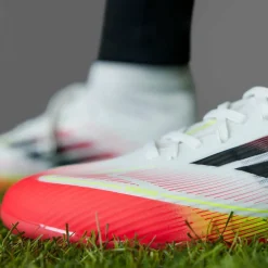 adidas Voetbalschoenen*F50 League FG MG Mid voetbalschoenen heren cloud white core black solar yellow