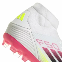 adidas Voetbalschoenen*F50 League FG MG Mid voetbalschoenen heren cloud white core black solar yellow